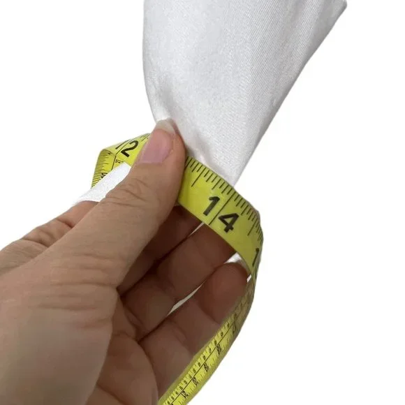 Vintage 90s Lace Floral Detail Trim Knee Length Off White Nylon Medium - Picture 5 of 7